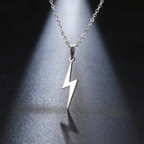 Stainless Steel Hot Lightning Necklace For Women Gold And Silver Color