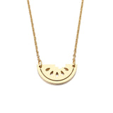 Stainless Steel Watermelon Necklace For Women Gold And Silver Color