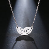 Stainless Steel Watermelon Necklace For Women Gold And Silver Color